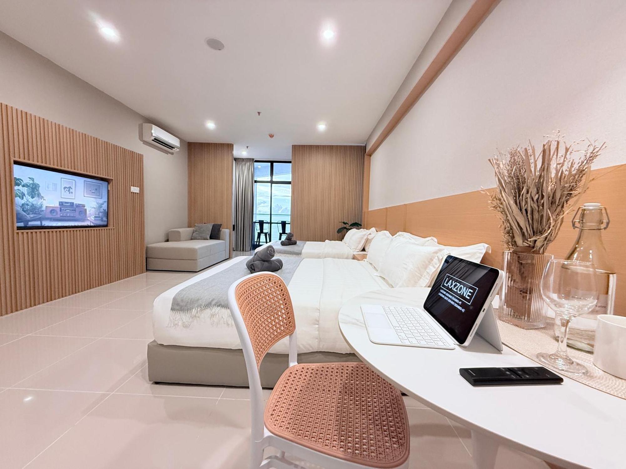 The Shore Cbd Kota Kinabalu By Laxzone Suite Kültér fotó